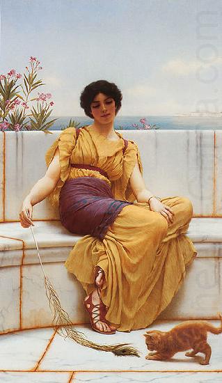 Idleness, John William Godward